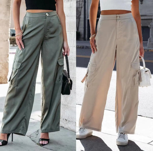 Loose Fashion Cargo Pants for Women
