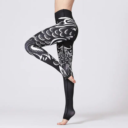 Printed Yoga Pants for Women