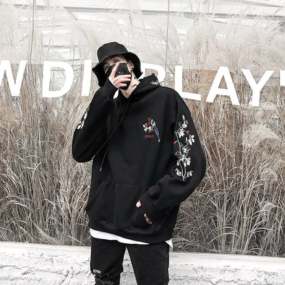 Embroidered Hoodies for Couples - Winter Style