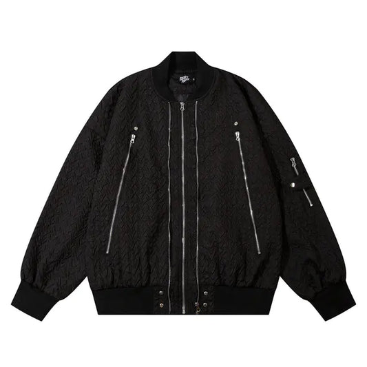 Vintage Oversized Ma1 Bomber Jacket for Men and Women