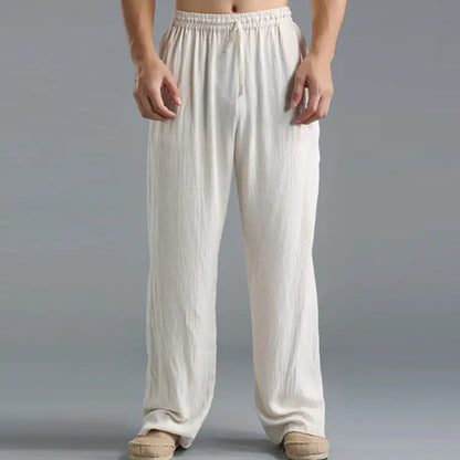 Oversized Casual Linen Sports Pants for Men